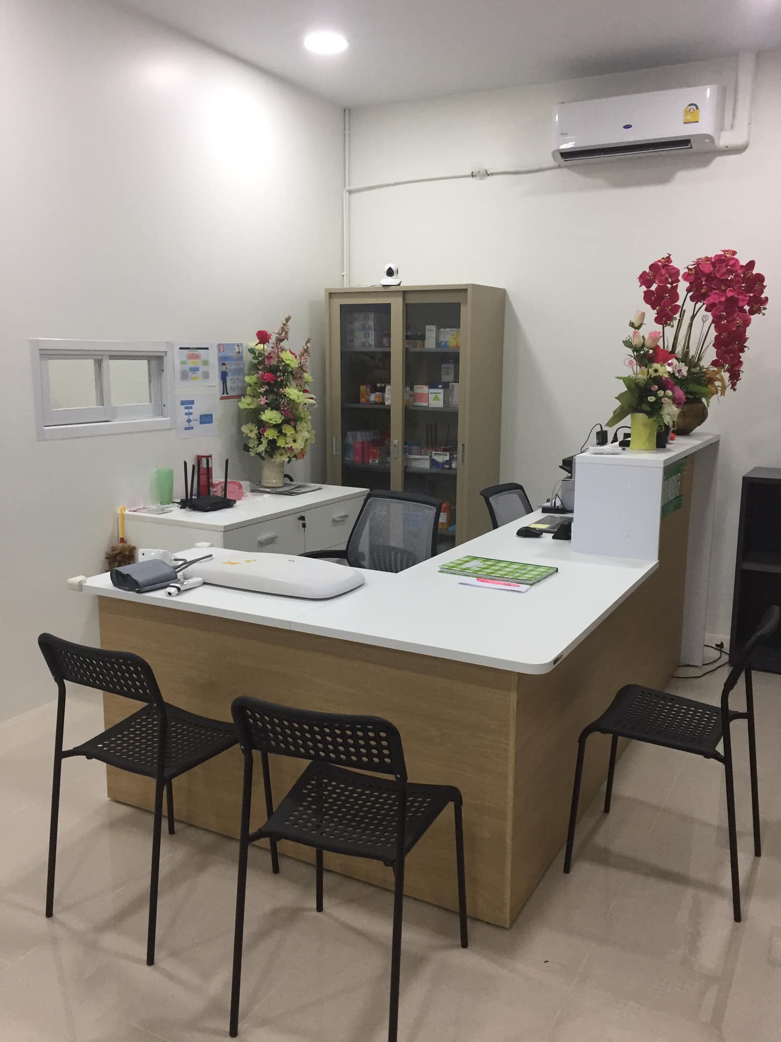 สถานที่คลินิก